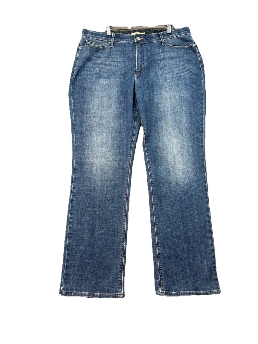 Levi's Women's 525 Perfect Waist Straight Medium Blue Jeans